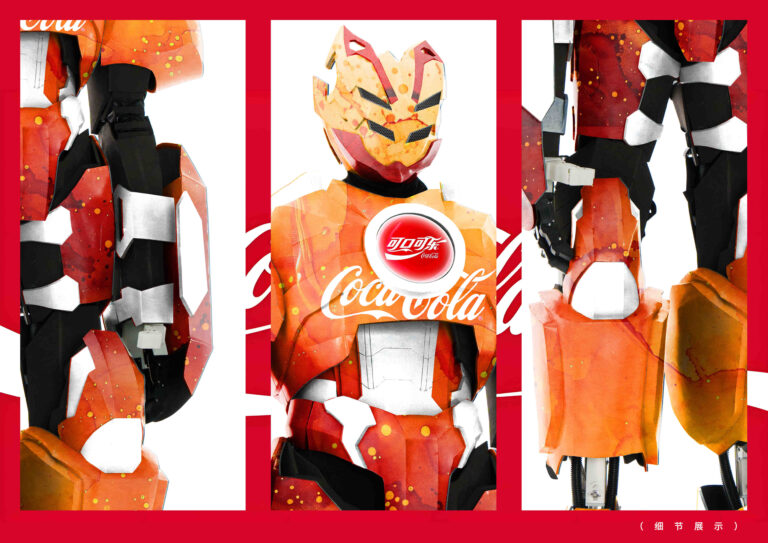 Customizable mecha suits for marketing purposes